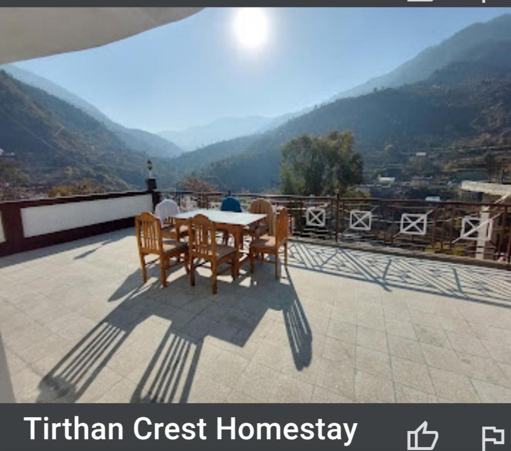 Tirthan Crest Homestay Banjār Exterior photo