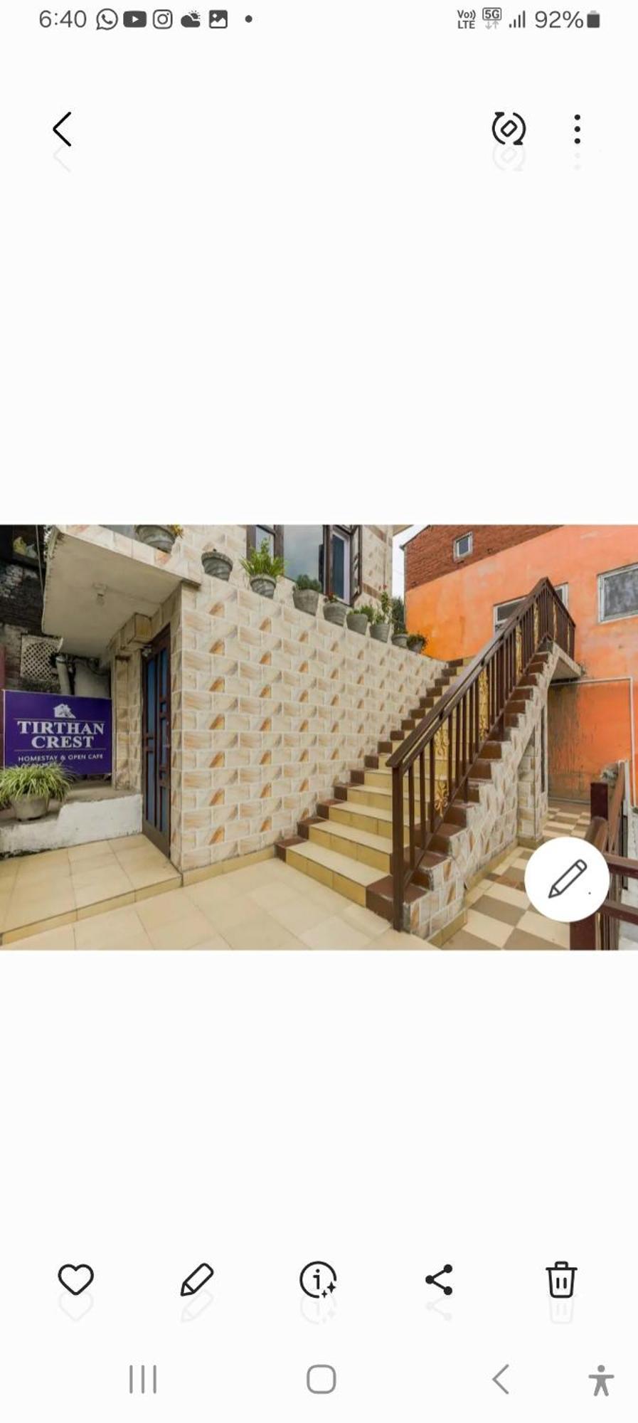 Tirthan Crest Homestay Banjār Exterior photo